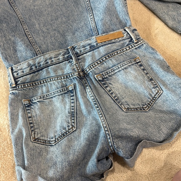 Denim Jacket and Shorts jumpsuit - Picture 7 of 7